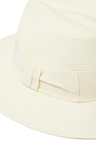 قبعة رافييل باناما بشريط عريض